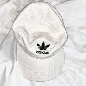 White Adidas Hat
